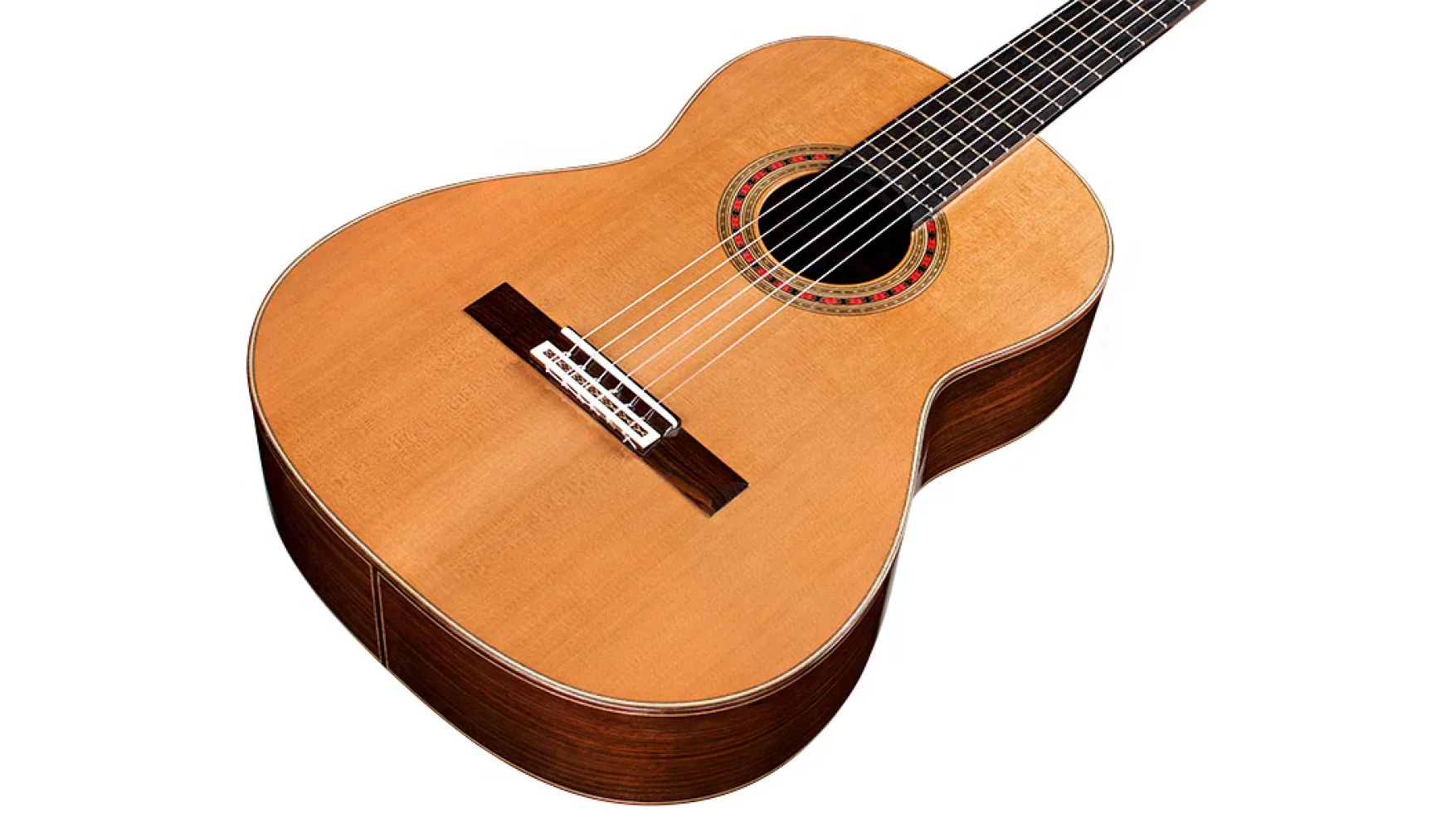 Angled front view of Friederich ukulele