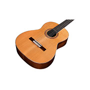 Angled front view of Friederich ukulele thumb