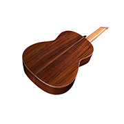 Angled back view of Friederich ukulele thumb