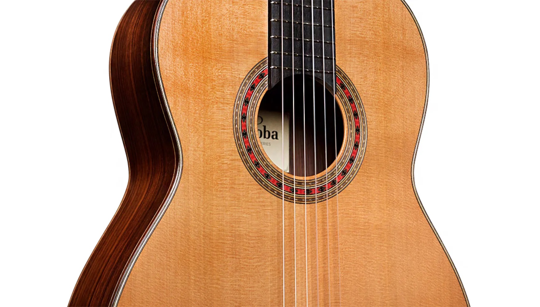 Close-up body view of Friederich ukulele