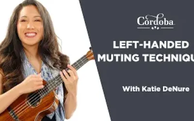 Ukulele: Left-Handed Muting Techniques